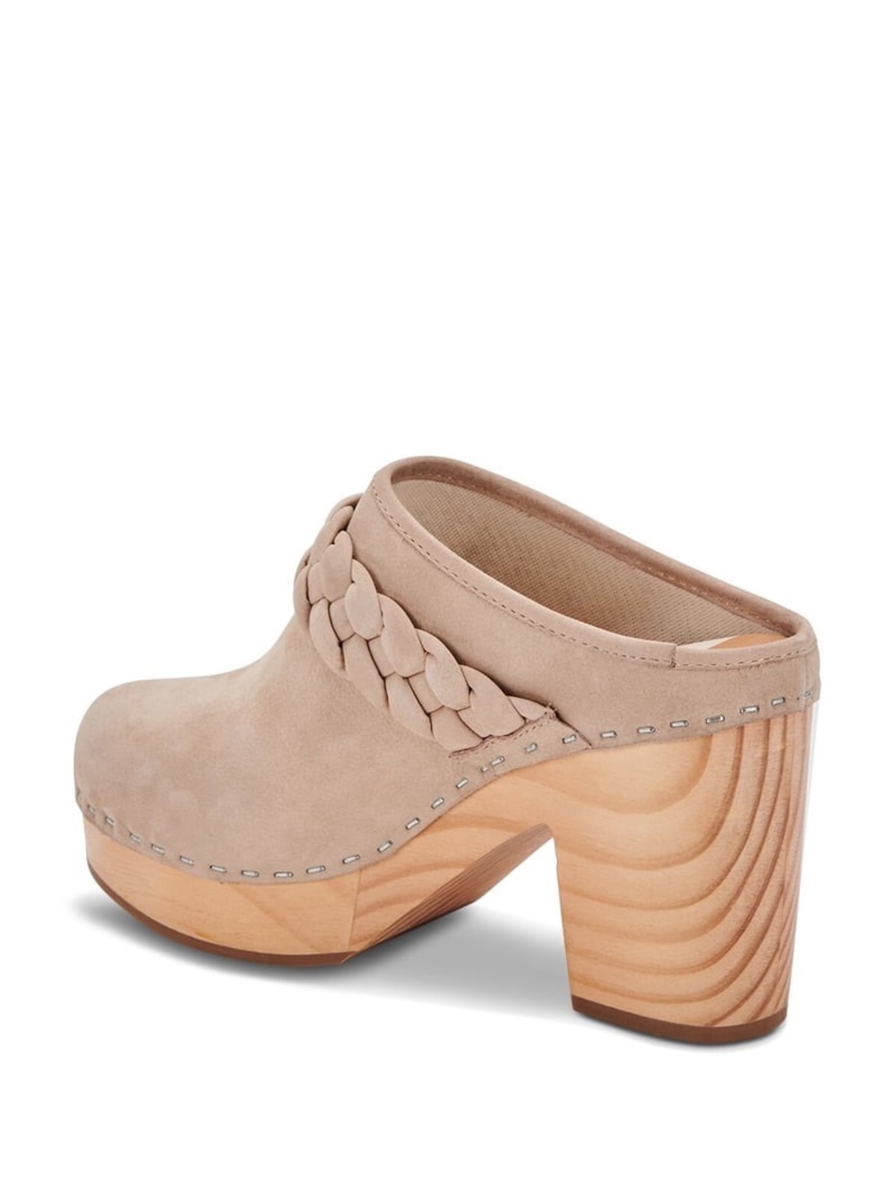 Dolce Vita Suede Braided Clog Mules Size 7.5 - Picture 2 of 8